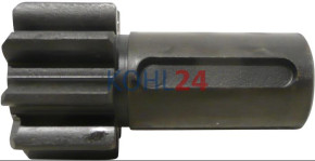 Ritzel für Anlasser der 0001410...-Serie 0001411.-Serie 0001413...-Serie 0001414...-Serie 0001415...-Serie 0001416...-Serie 0001417...-Serie FKB-Serie Bosch 2006382013 2006382017 2006382020 2006382150 2006382176 2006382193 9 Zähne Stahl