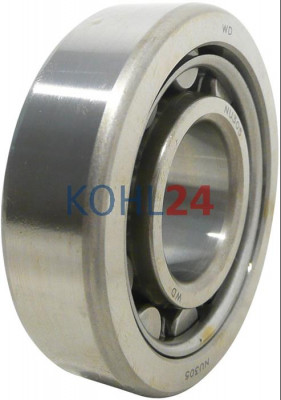 Rollenkugellager für Anlasser der QB 0001510...-Serie Bosch 2000914012 SKF NU305 62x25x17