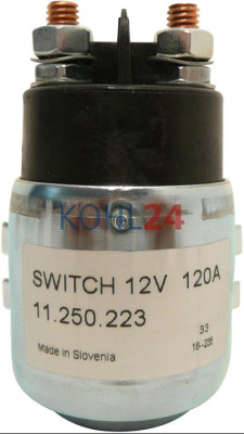 Magnetschalter Iskra Letrika 11.250.223 ARD1190 Mahle MX46 12 Volt 120 Ampere Original Iskra Letrika (Mahle)