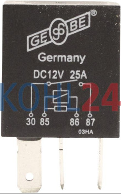 Relais 12 Volt 25 Ampere Bosch 0332017100 0332017300 0332017315 0986332010 09860332061 0986332070 0986AH0300 Wehrle 29200075