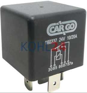 Relais Bosch 0332204209 0332209201 0332209202 0332209211 24 Volt 10 Ampere / 20 Ampere