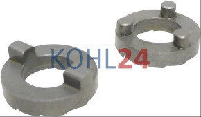 Rasten-Kupplung Kuppelteil zur Schraubenfeder / Kuppelteil im Ritzel für BJH1,8/12...-Serie Bosch DKH12/5X DKH12/7X Außendurchmesser 18.00 mm rechtsdrehend