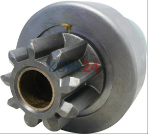 Ritzel für Anlasser der 0001364...-Serie 0001367...-Serie 0001368...-Serie Bosch 2006209492 2006209529 2006209530 2008209008 F000AL1897 9 Zähne 10 Splines rechts
