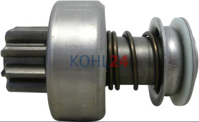 Ritzel für Anlasser der 0001364...-Serie 0001367...-Serie 0001368...-Serie Bosch 2006209492 2006209529 2006209530 2008209008 F000AL1897 9 Zähne 10 Splines rechts