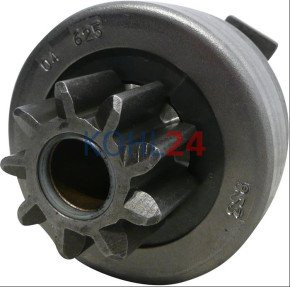 Ritzel für Anlasser MS67 MS141 MS199 MS232 MS429 MS446 Iskra Letrika 16.904.625 Mahle MSX724 MX353 9 Zähne 10 Splines rechts