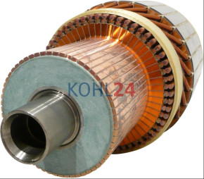 Anker für Anlasser der 0001613...-Serie 0001615...-Serie 0001613001 0001613002 0001613003 0001613004 0001613006 0001613030 0001615001 0001615002 00016150030 Bosch 1004007014 1004007514 24 Volt 18,0 KW Reparatur Made in Germany