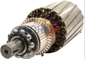 Gleichstromanker für Lichtmaschine LJ/GJJ150/12/1500R4 Bosch 2104014161 12 Volt 16 Ampere Reparatur Made in Germany