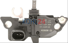 Regler für Lichtmaschinen der 0124225...-Serie 0124525...-Serie 0399604...-Serie Bosch 1986AE0133 F00M144151 F00M145851 F00MA45243 14 Volt Original Bosch