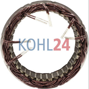 Ständerwicklung für Lichtmaschine MG70 MG76 MG79 MG89 MG90 MG119 MG178 MG331 MG366 MG450 MG561 Iskra Letrika 16.350.221 MGX130 Original Iskra Letrika (Mahle)