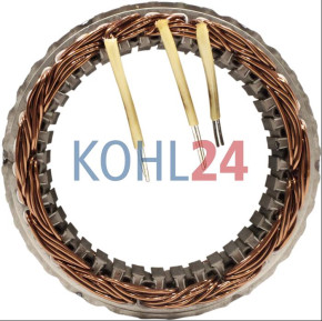 Ständerwicklung für Lichtmaschine MG18 MG133 MG146 MG161 MG168 MG221 MG316 MG394 MG424 MG464 MG539 MG540 MG541 MG680 MG720 MG721 Iskra Letrika 16.350.149 MGX167 Original Iskra Letrika (Mahle)