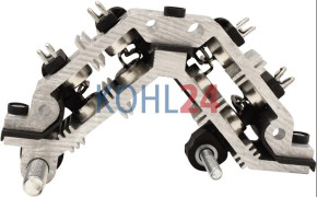 Gleichrichter für Lichtmaschine MG23 Iskra Letrika 16.915.733 Mahle MGX918KIT Original Iskra Letrika (Mahle)