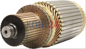 Anker für DC-Motor 11.216.417 11.216.781 AMK4651 AMK4678 MM24 Iskra Letrika 16.361.368  Mahle MMX302 24 Volt Original Iskra Letrika (Mahle)