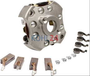 Enddeckel mit Kohlenhalter für DC-Motor MM65 MM166 Iskra Letrika 16.906.456 Mahle MMX368 Orginal Iskra Letrika (Mahle)