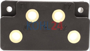 Anschlussplatte für DC-Motor MM357 MM447 MM449 Iskra Letrika 16.908.225 Mahle MMX39 Original Iskra Letrika (Mahle)