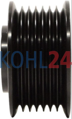 Riemenscheibe 7 Rillen = 22,23 x 57,00 x 35,40 Delco Remy 10468768