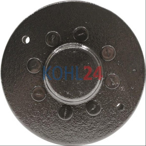 Enddeckel mit Kohlenhalter für DC-Motor MM123 MM202 MM203 MM229 MM320 Iskra Letrika 16.908.660 Mahle MMX769 Original Iskra Letrika (Mahle)