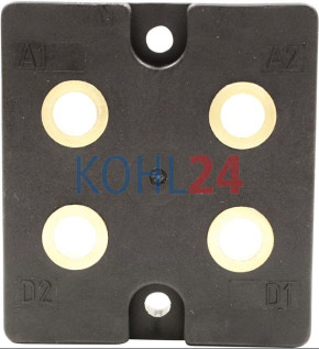 Anschlussplatte für DC-Motor AMT4647 AMT4650 AMT4659 MM344 MM347 Iskra Letrika 16.908.193 Mahle MMX700 Original Iskra Letrika (Mahle)