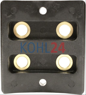 Anschlussplatte für DC-Motor AMT4647 AMT4650 AMT4659 MM344 MM347 Iskra Letrika 16.908.193 Mahle MMX700 Original Iskra Letrika (Mahle)