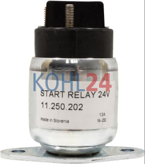 Sicherheitsschalter Zusatzschaltrelais Vorschaltrelais für Anlasser MS425 Iskra Letrika 16.915.441 Mahle MSX1686 24 Volt Original Iskra Letrika (Mahle)