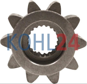 Ritzel für Anlasser MS769 Iskra Letrika 16.909.333 Mahle MSX1817 10 Zähne rechts Original Iskra Letrika (Mahle)