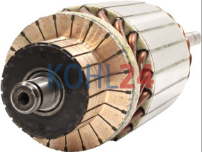 Anker für Anlasser MS334 Iskra Letrika 16.360.513 Mahle MSX207 12 Volt Original Iskra Letrika (Mahle)