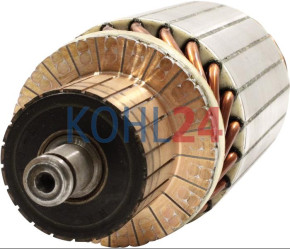 Anker für Anlasser MS58 MS91 MS152 MS184 MS192 MS193 MS194 MS195 MS269 MS275 MS280 MS309 MS312 MS322 MS332 MS349 MS548 Iskra Letrika 16.361.415 Mahle MSX473 12 Volt Original Iskra Letrika (Mahle)