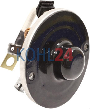 Enddeckel mit Kohlenhalter Iskra Letrika 16.906.355 Mahle MX4 Original Iskra Letrika (Mahle)