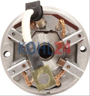 Enddeckel mit Kohlenhalter Iskra Letrika 16.906.355 Mahle MX4 Original Iskra Letrika (Mahle)