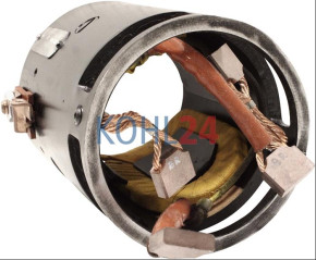 Polgehäuse mit Feldwicklung für Anlasser Dodge Truck Desoto Prestolite MAW4016 MAW4019 MAW4026 Leece Neville 20-18 MCH2005ES MCH2005KS Prestolite MAW1009B MAW1010B 6 Volt Reparatur Made in Germany