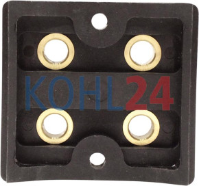 Anschlussplatte Iskra Letrika 16.420.395 Mahle MX159 Original Iskra Letrika (Mahle)