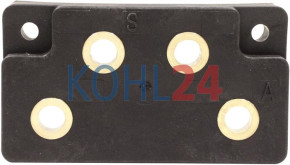 Anschlussplatte Iskra Letrika 16.420.408 Mahle MX161 Original Iskra Letrika (Mahle)