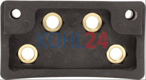 Anschlussplatte Iskra Letrika 16.420.408 Mahle MX161 Original Iskra Letrika (Mahle)