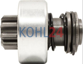 Ritzel für Anlasser Lucas 072139001010 Magneti Marelli 72139001 72363402 72397101 ZEN 1.01.0407.0 9 Zähne 6 Splines rechts