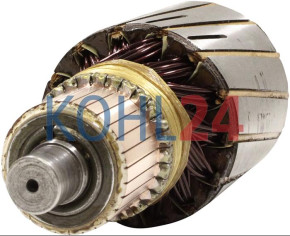 Gleichstromanker für Lichtmaschine 0101353001 0101353022 0101353037 LJ/GJM90/12/1200R6 LJ/GJM130/12/1500R28 LJ/GJM160/12/1800R15 Bosch 2104014933 12 Volt 20 Ampere Reparatur Made in Germany