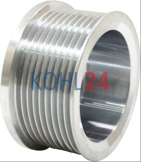 Riemenscheibe 9 Rillen = 17,00 x 77,00 x 42,00