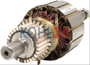 Gleichstromanker für Lichtmaschine Ford 830 21A-10139 6 Volt Reparatur Made in Germany