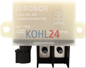 Relais 24 Volt 100 Ampere Bosch 0332002259 Original Bosch