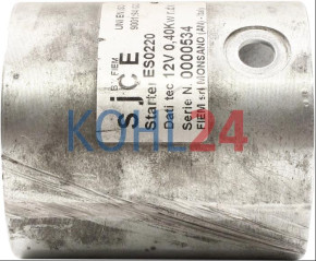 Polgehäuse mit Feldwicklung für Anlasser Hirth Gobler Motor SJCE Fiem 3ES0220 ES0220 12 Volt Reparatur Made in Germany