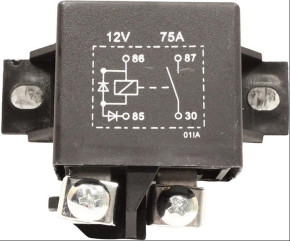 Leistungs-Relais Bosch 0332002106 0332002156 12 Volt 75 Ampere mit Dioden
