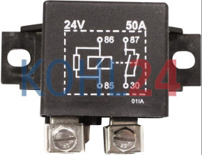 Relais Bosch 0332002258 24 Volt 50 Ampere mit Widerstand